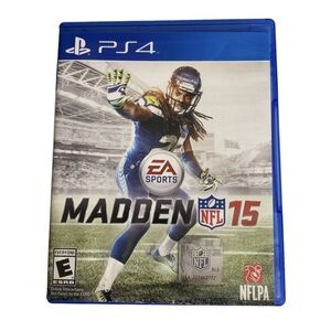 Madden NFL 15 (Sony PlayStation 4) PS4 VIDEO GAME DISC & CASE TESTED & WORKING
